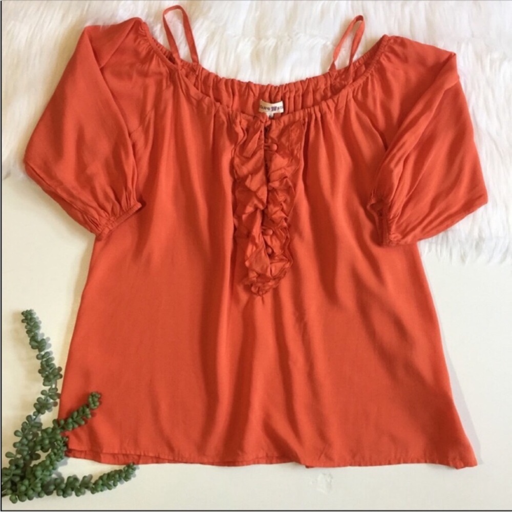 Altar’d State Orange Top | Size Small